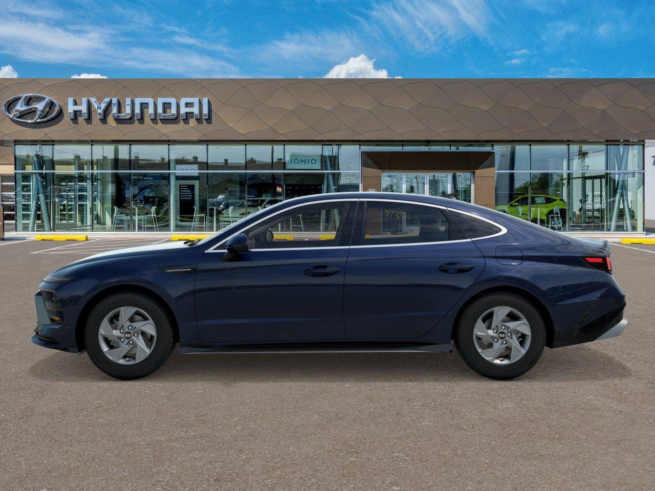 New 2026 Blue Hyundai SE image 3