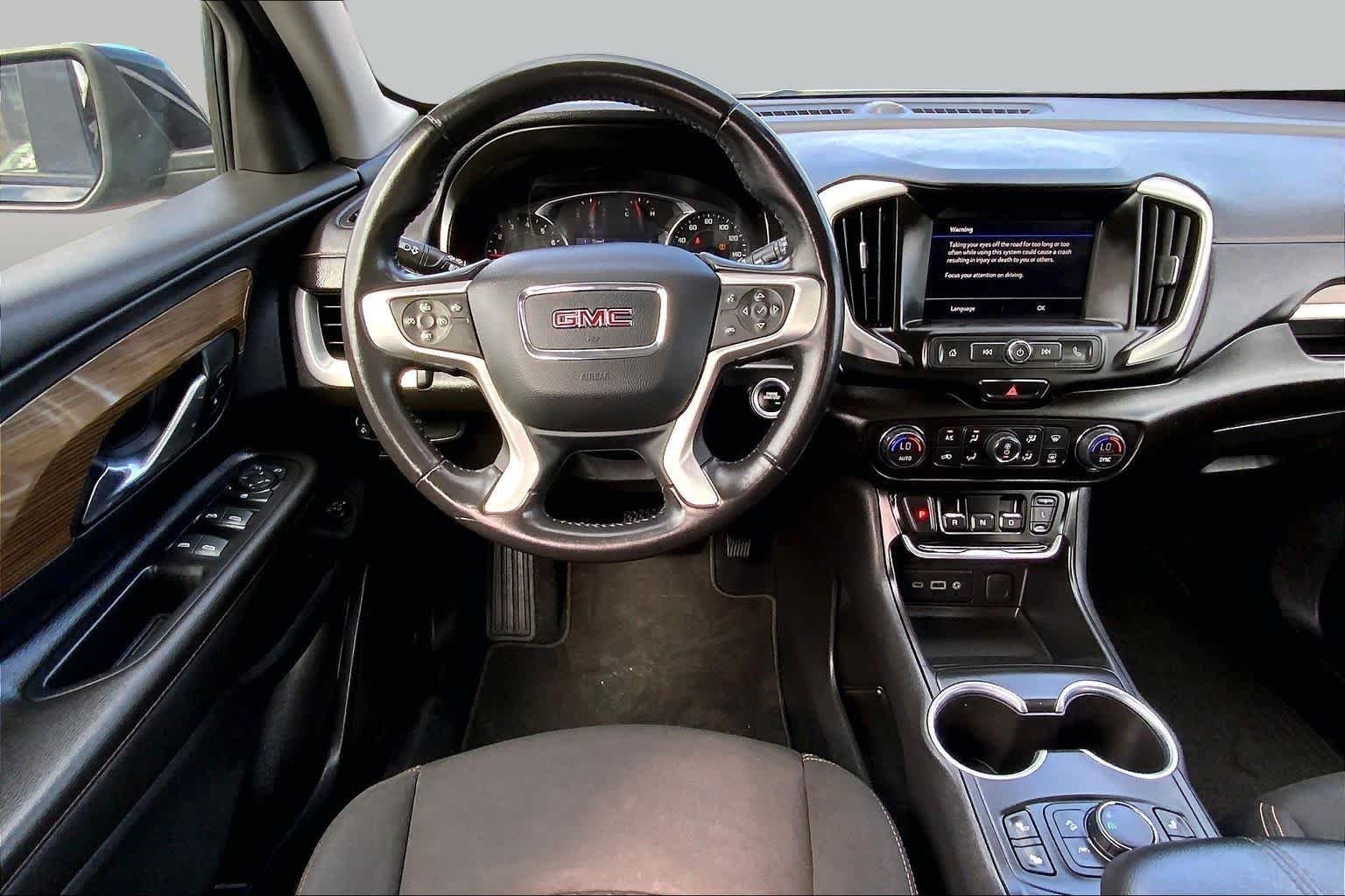 Certified Used 2021 Ebony Twilight Metallic GMC SLE image 6