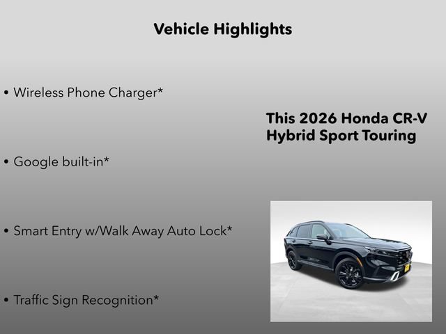 New 2026 Crystal Black Pearl Honda Sport Touring image 20
