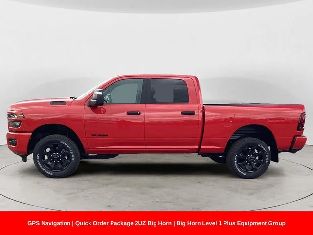 New 2026 Flame Red Clearcoat Ram BIG HORN CREW CAB 4X4 6
