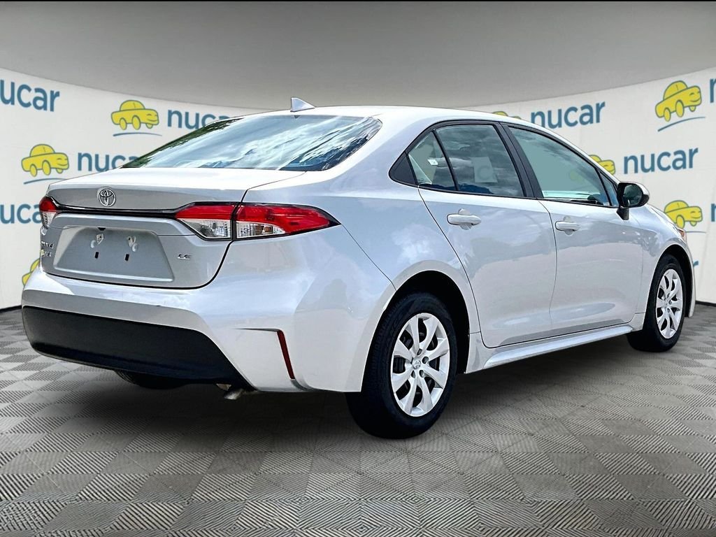 Used 2024 Classic Silver Metallic Toyota LE image 6