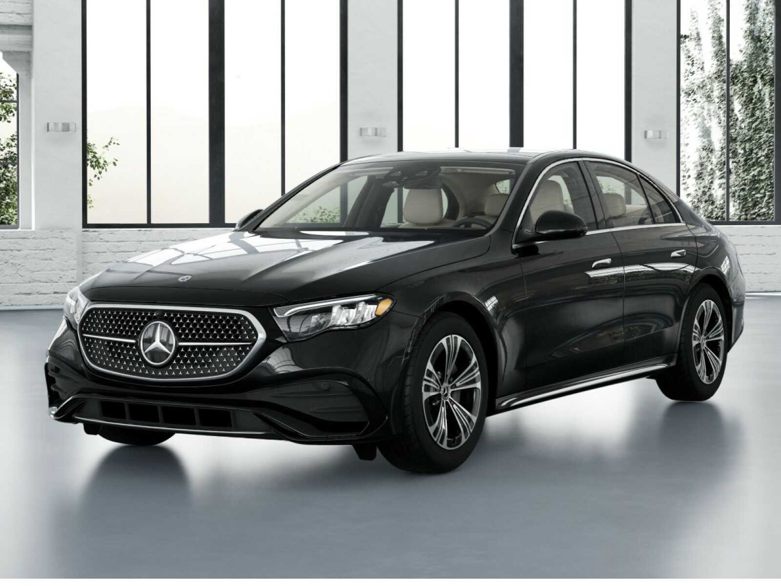 New 2027 Obsidian Black Metallic Mercedes-Benz E 350 4D Sedan image 2
