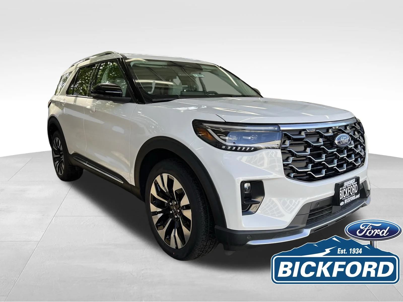 New 2026 White Ford Platinum image 3