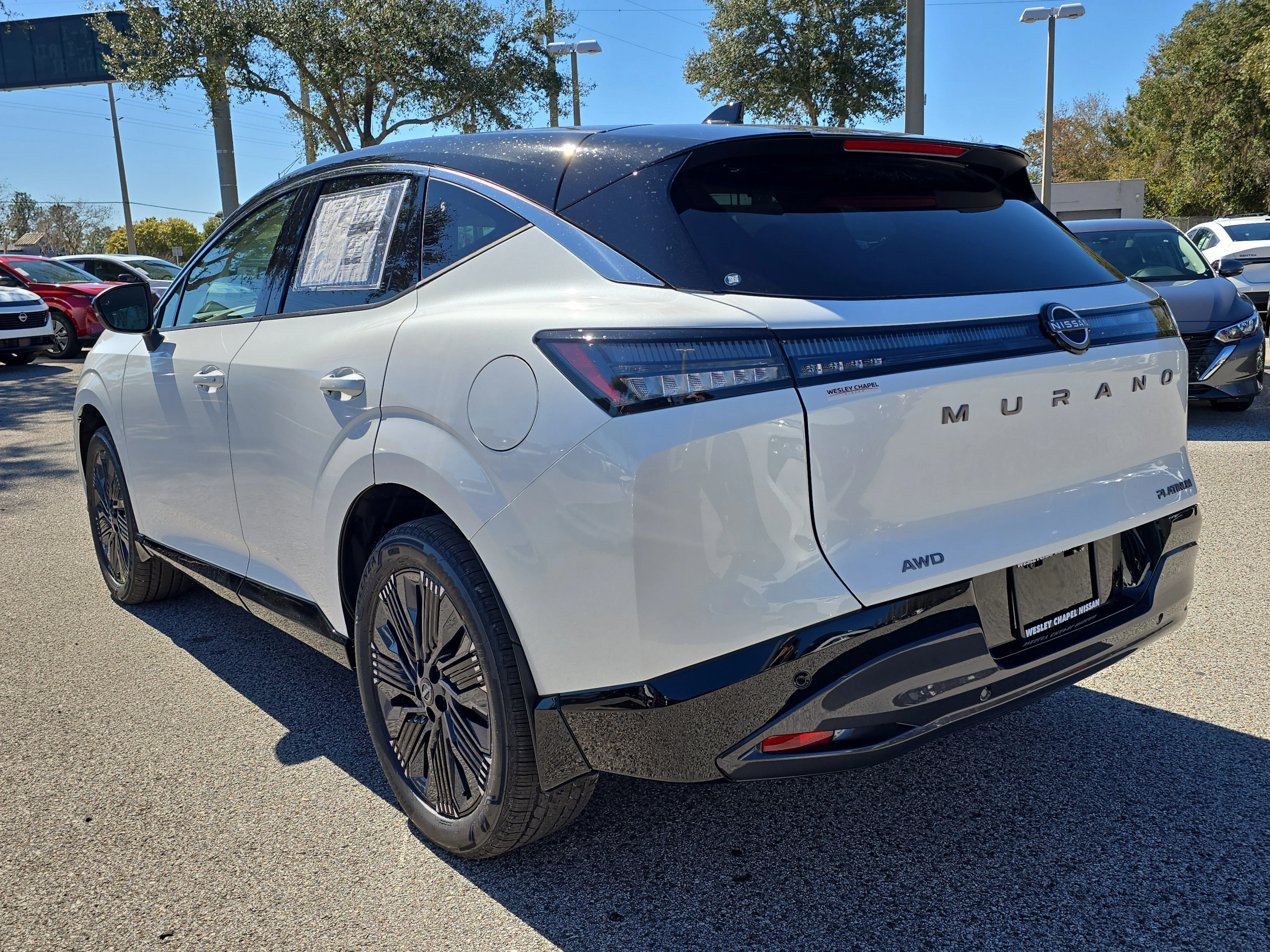 New 2026 Everest White Pearl TriCoat / Super Black Two-tone Nissan Platinum image 6