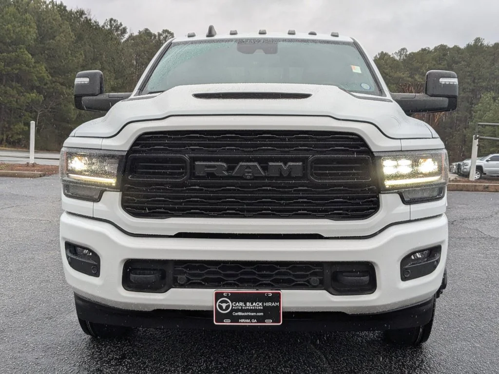 Used 2024 Bright White Clearcoat Ram Limited image 2