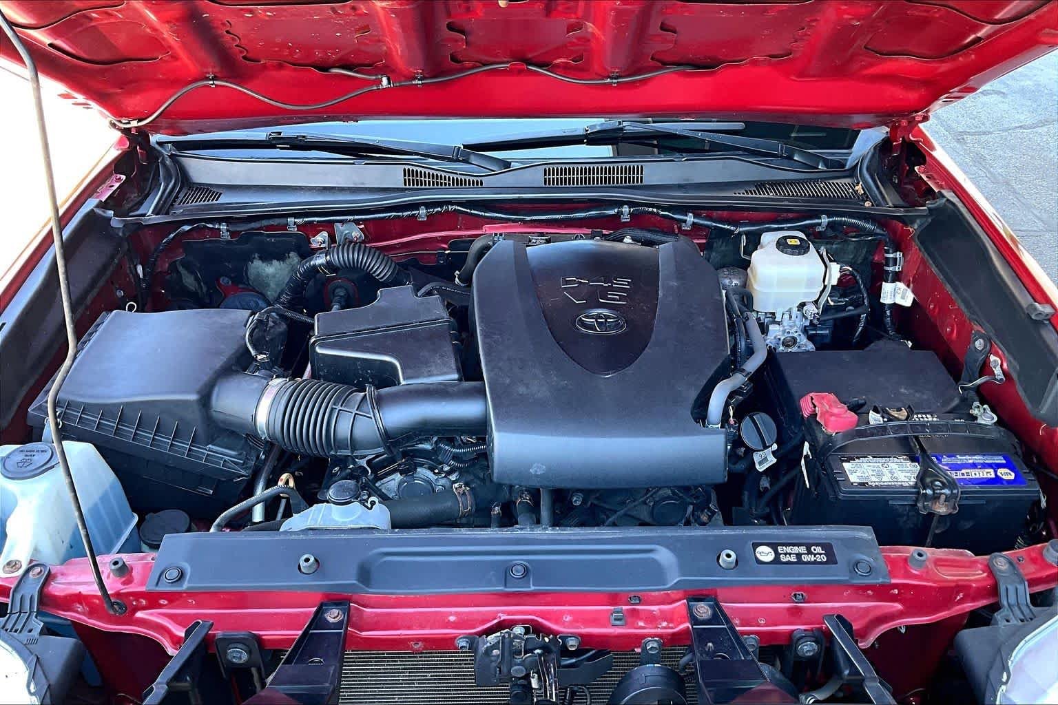 Used 2018 Barcelona Red Metallic Toyota TRD Off Road image 30