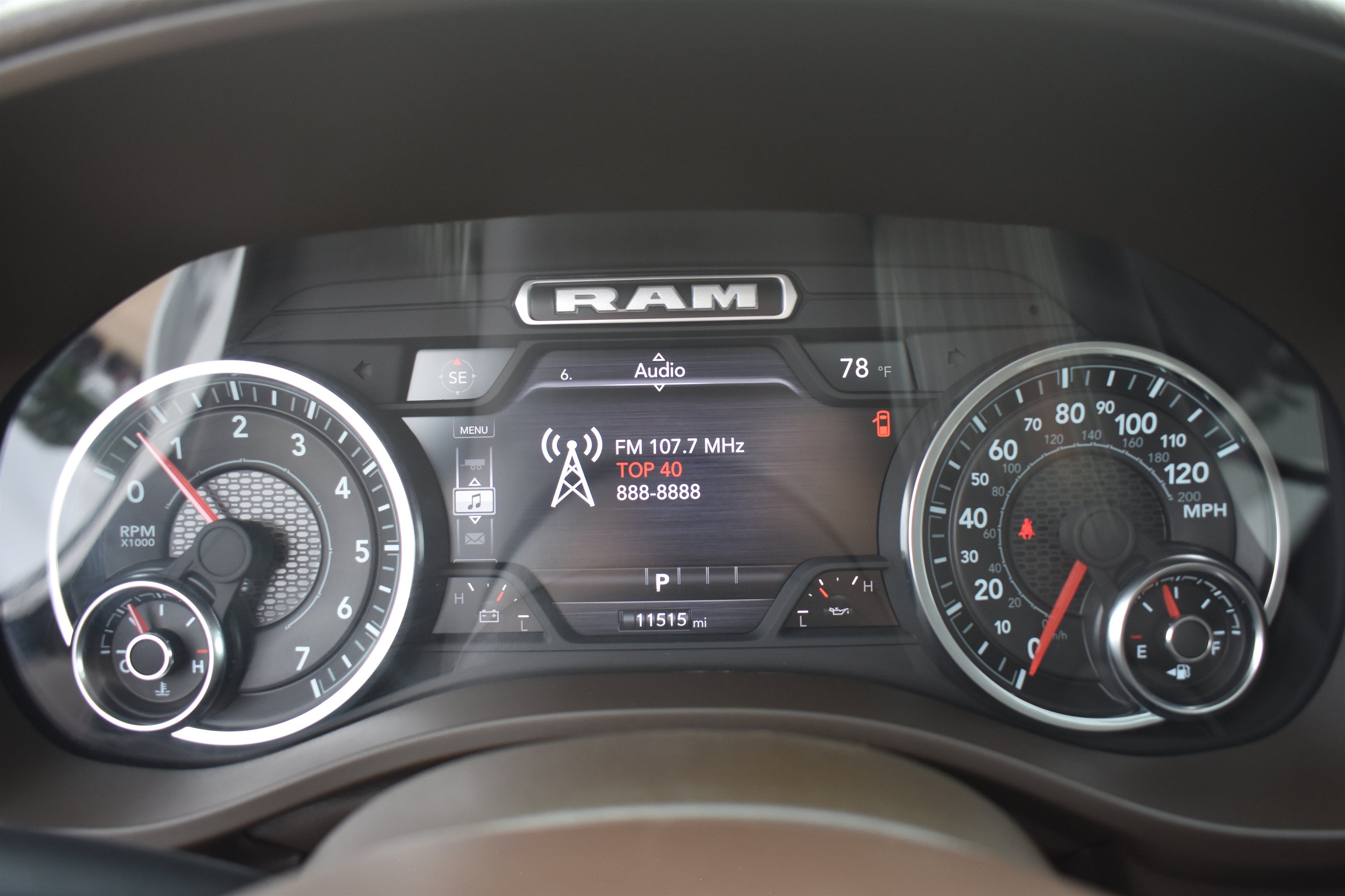 Used 2025 Bright White Clearcoat Ram Laramie image 24