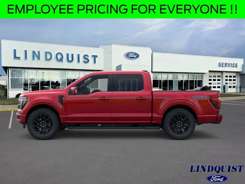 New 2026 Ruby Red Metallic Tinted Clearcoat Ford Lariat® image 3
