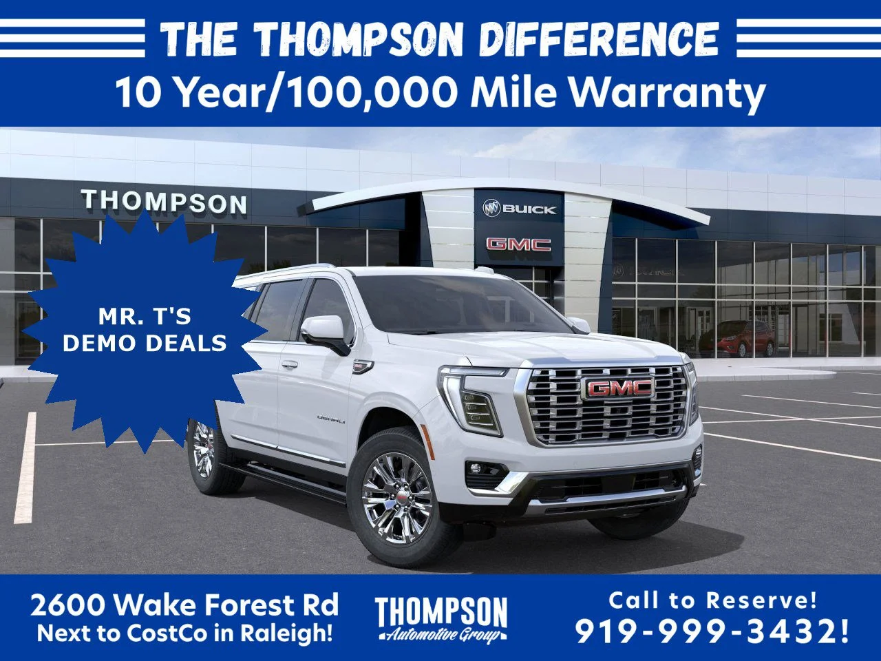 New 2026 Glacier White Tricoat GMC Denali image 1