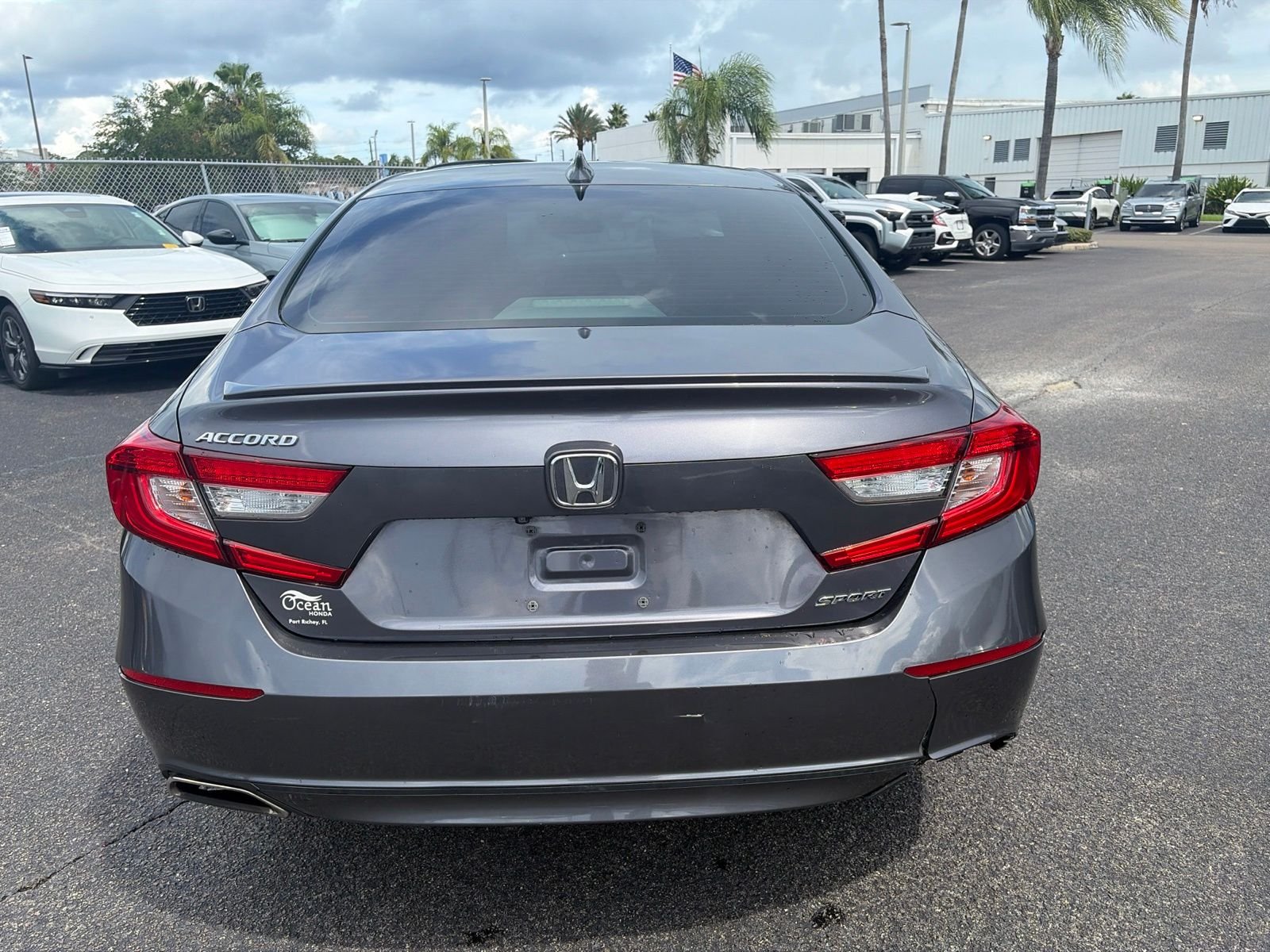 Used 2020 Gray Honda Sport image 6