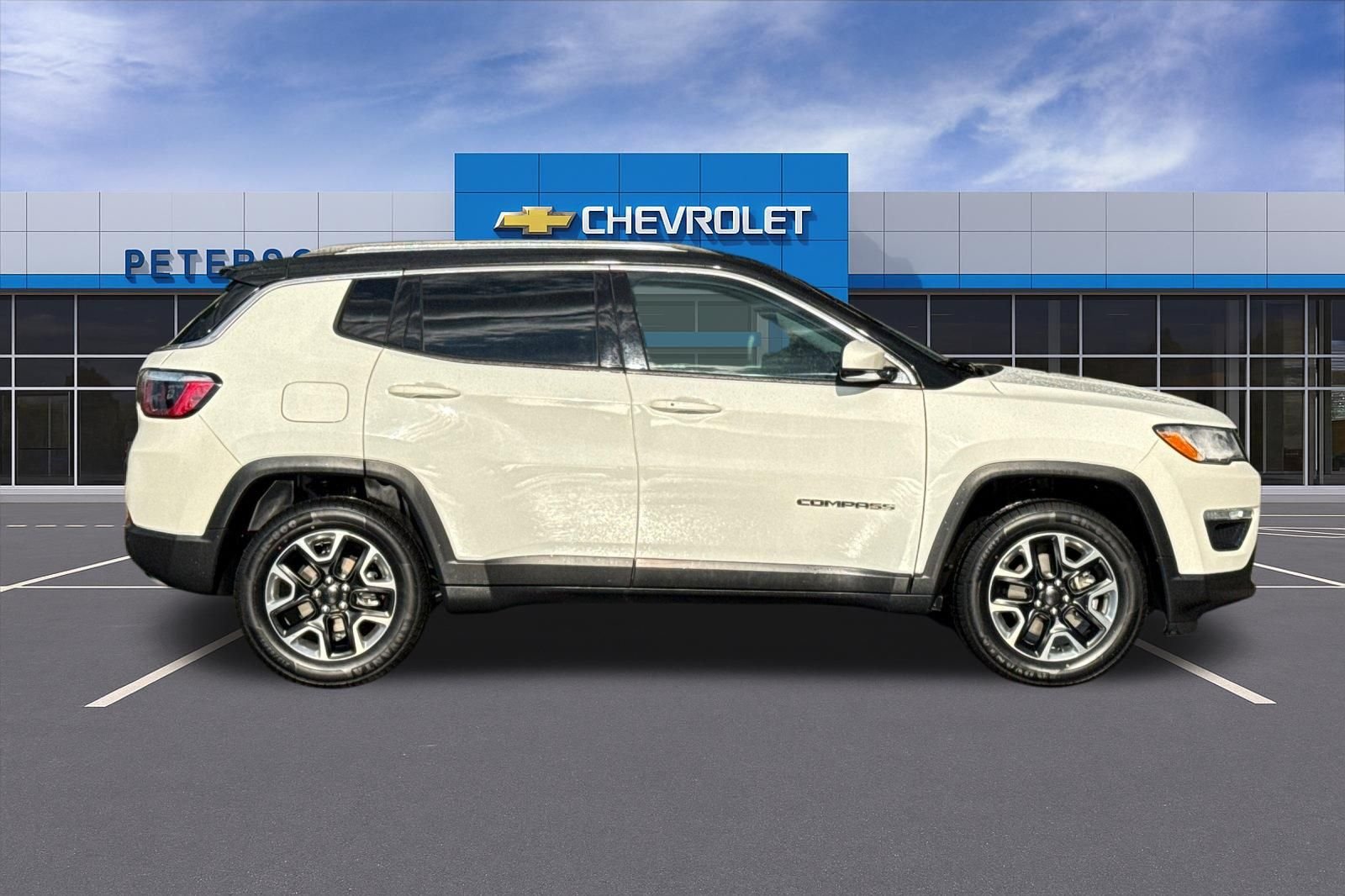 Used 2021 White Jeep Limited image 3