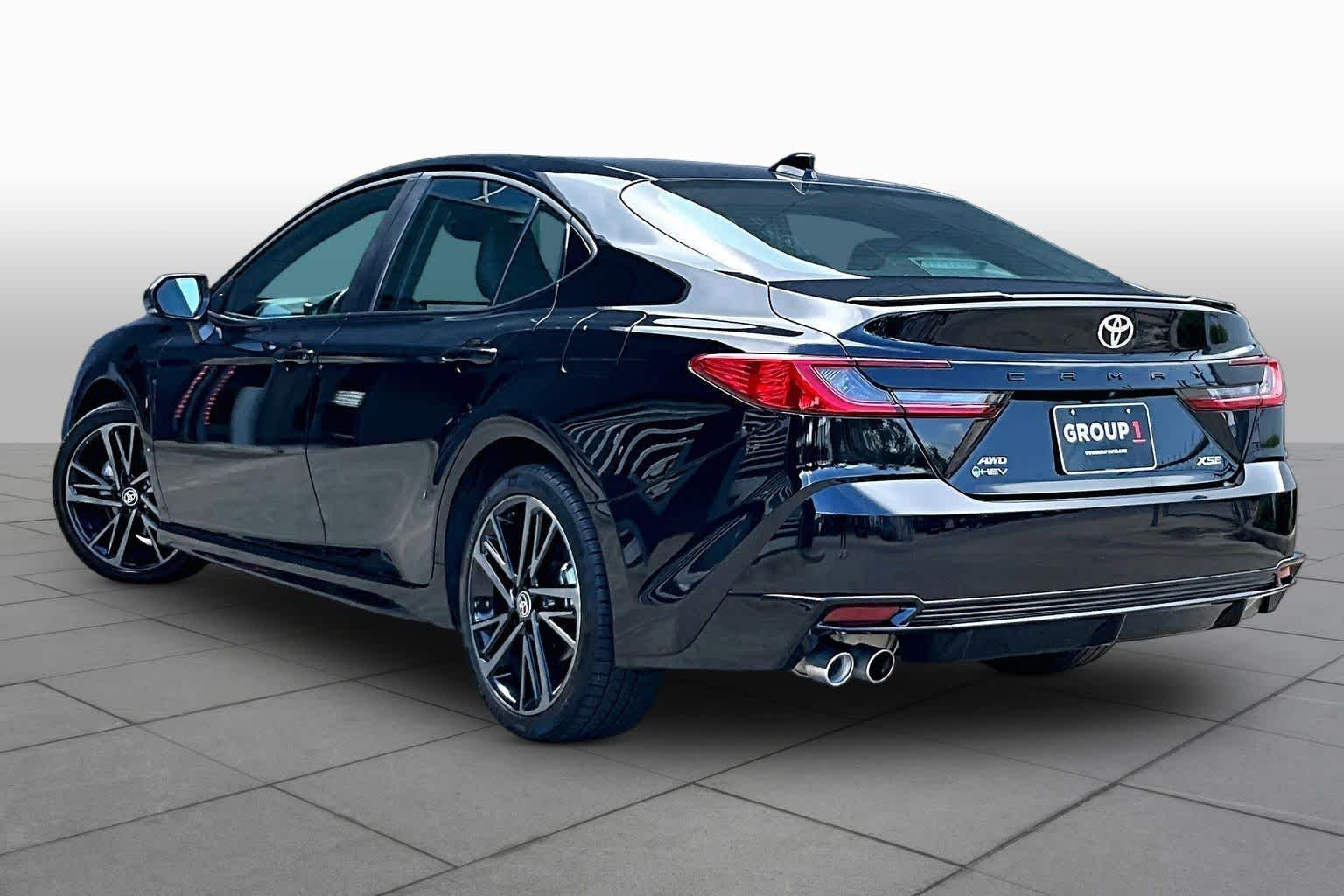 Used 2025 Midnight Black Metallic Toyota XSE image 12