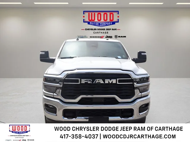 Used 2025 Bright White Clearcoat Ram Big Horn image 8