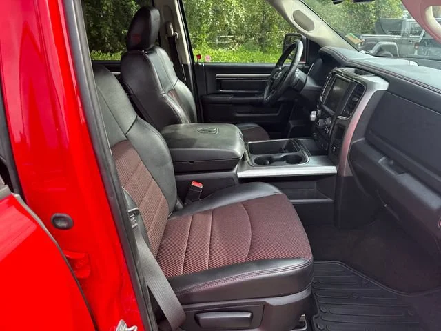 Used 2016 Flame Red Clearcoat Ram Sport image 9