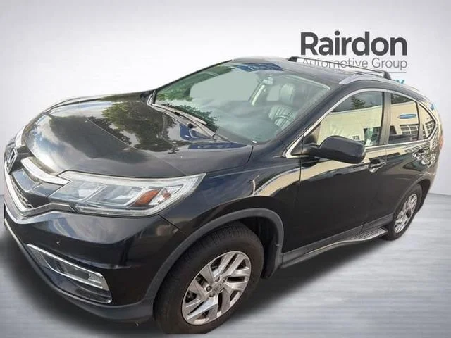 Used 2015 Crystal Black Pearl Honda EX-L image 1