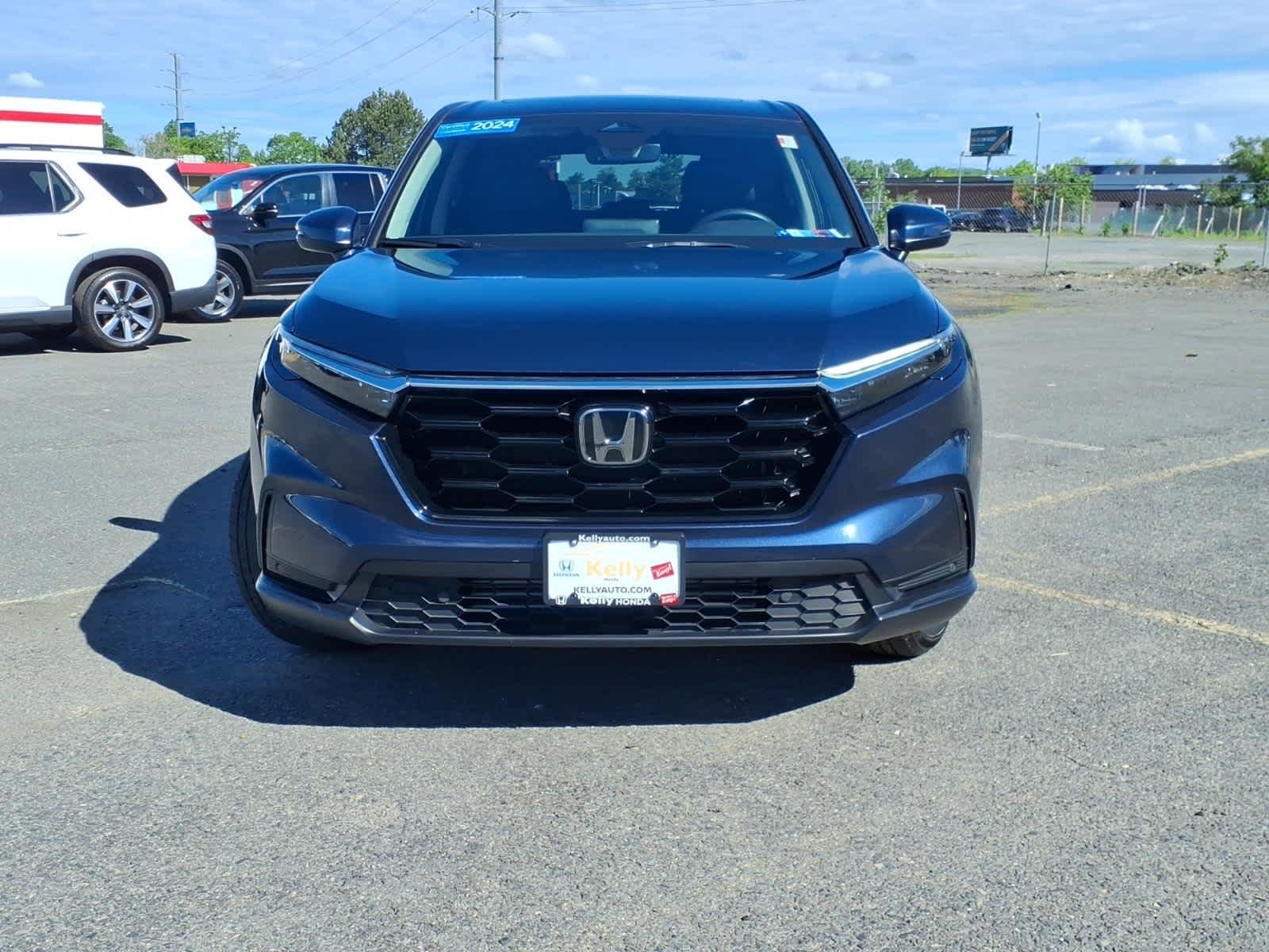 Certified Used 2024 Canyon River Blue Metallic Honda EX-L image 2