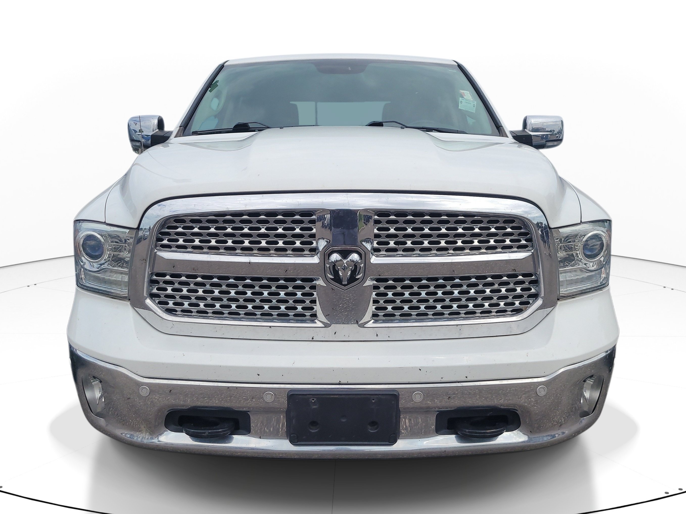 Used 2017 Bright White Clearcoat Ram Laramie image 2