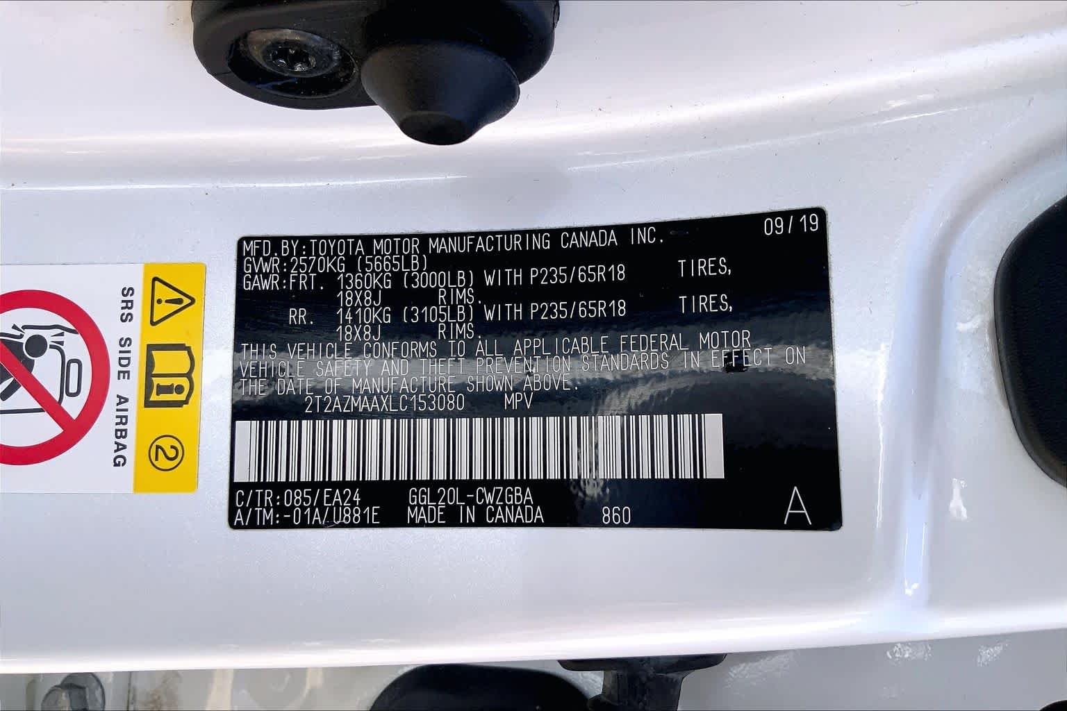 Used 2020 Eminent White Pearl Lexus  image 37