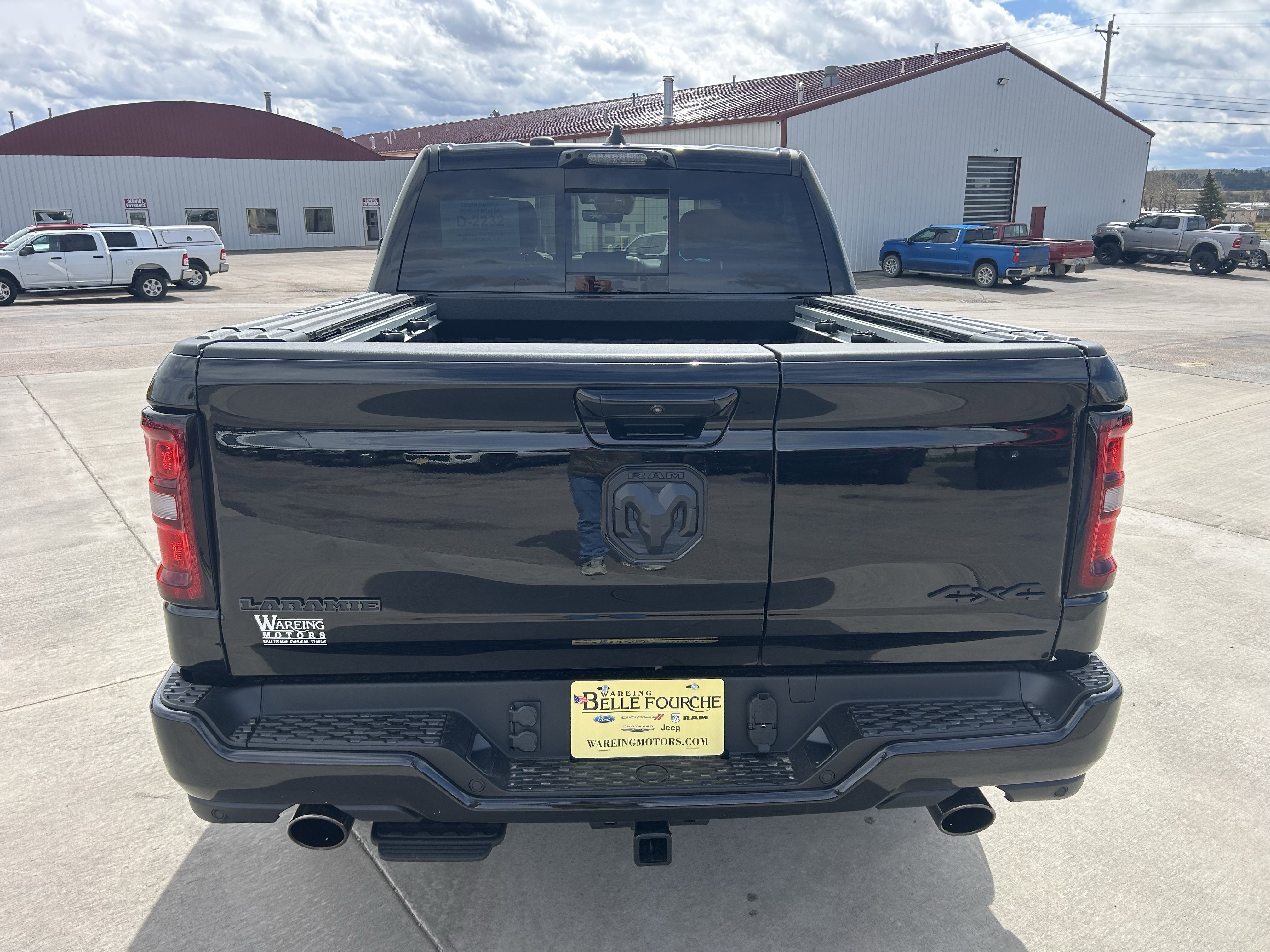 New 2026 Diamond Black Crystal Pearlcoat Ram Laramie image 7