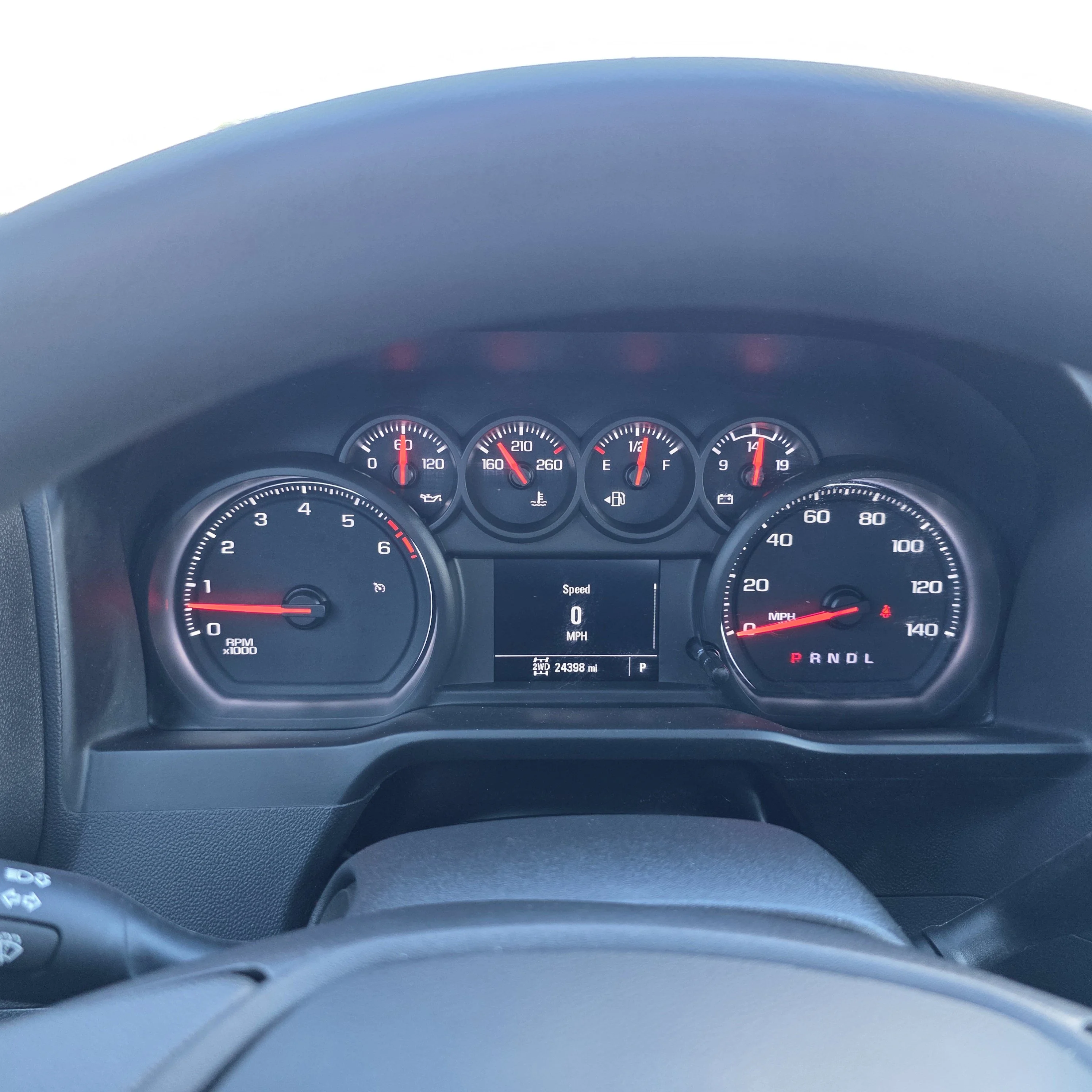Used 2020 PACIFIC BLUE METALLIC GMC 4WD Regular Cab Long Box image 11