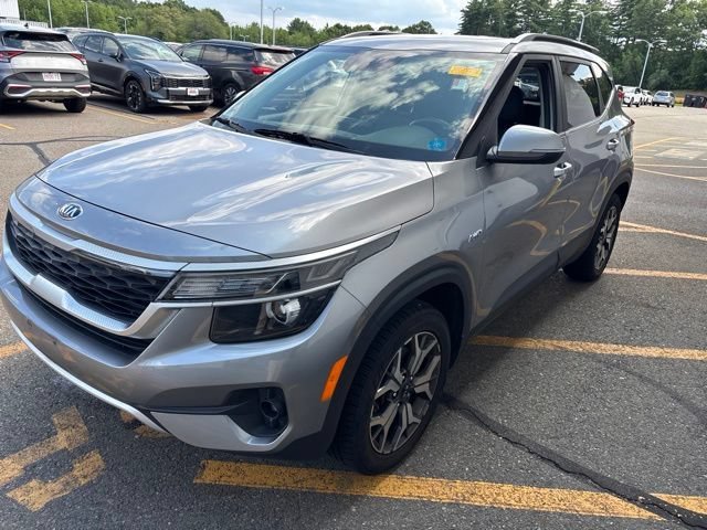 Certified Used 2021 Steel Gray Kia EX image 3