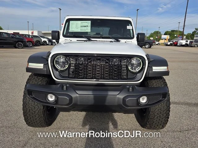 New 2026 Bright White Clear-Coat Exterior Paint Jeep Willys image 2