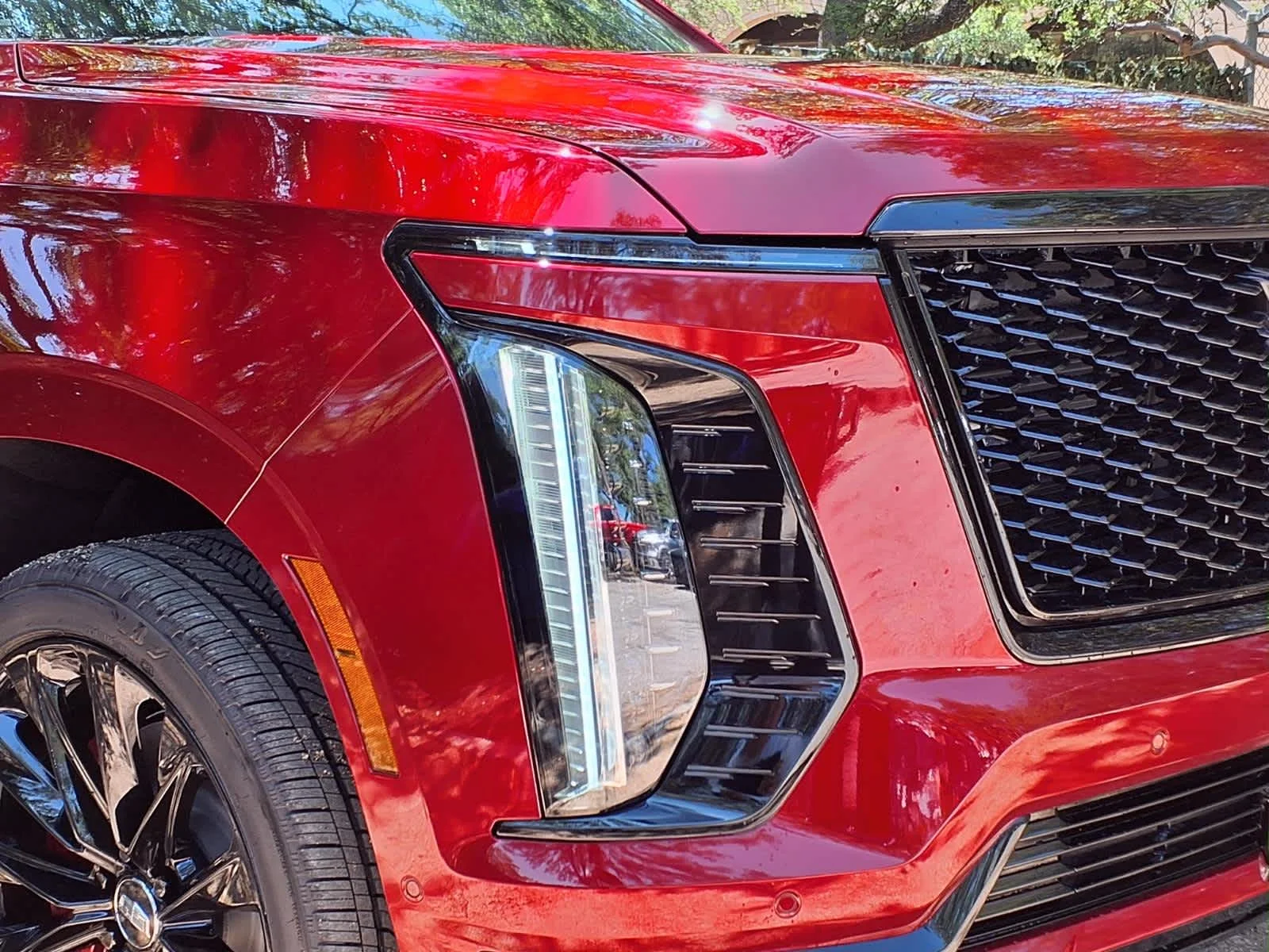 New 2026 Radiant Red Tintcoat Cadillac Platinum Sport image 4
