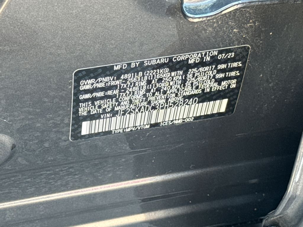 Used 2023 Gray Subaru Premium image 50