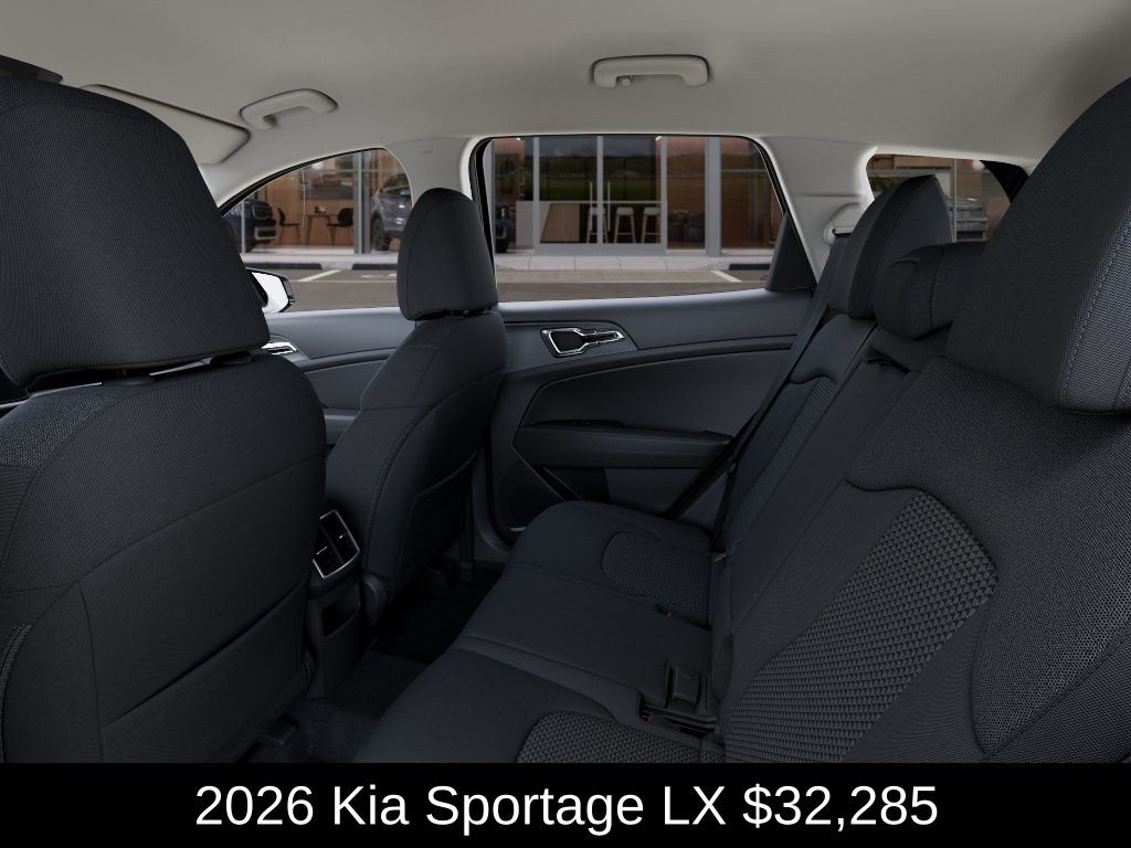 New 2026 Ebony Black Kia LX image 18
