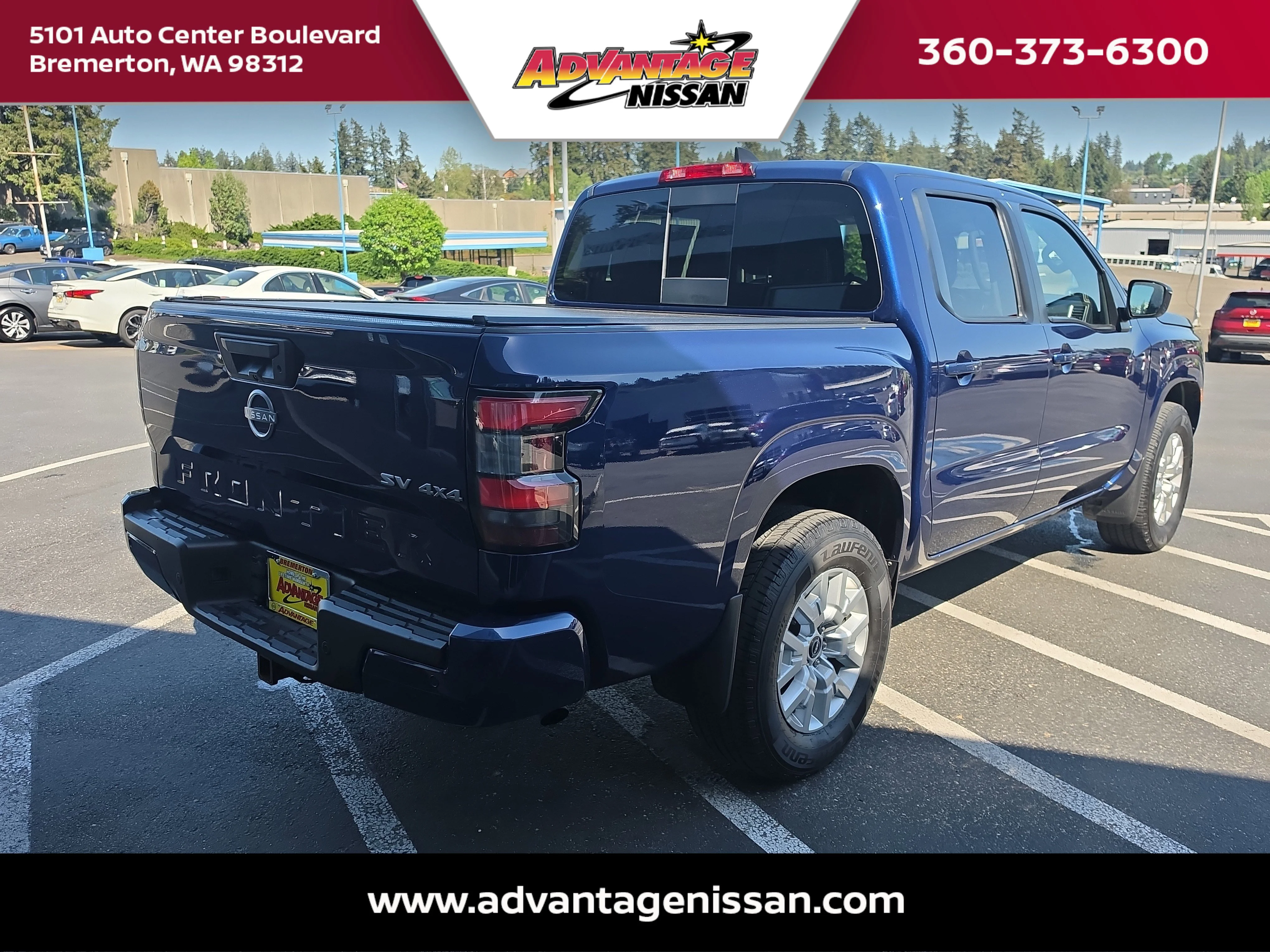 Used 2023 Deep Blue Pearl Nissan SV image 6