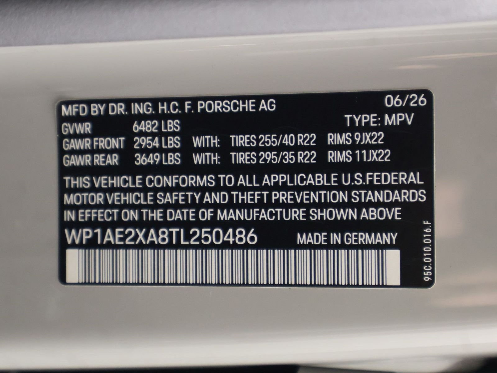 New 2026 Chalk Porsche GTS Electric image 24