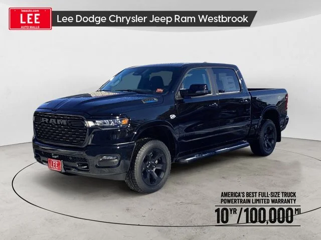 New 2026 Diamond Black Ram BIG HORN CREW CAB 4X4 5