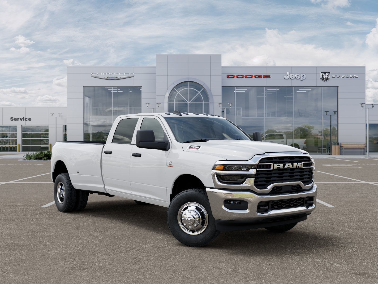 New 2026 Bright White Clear-Coat Exterior Paint RAM Tradesman image 28