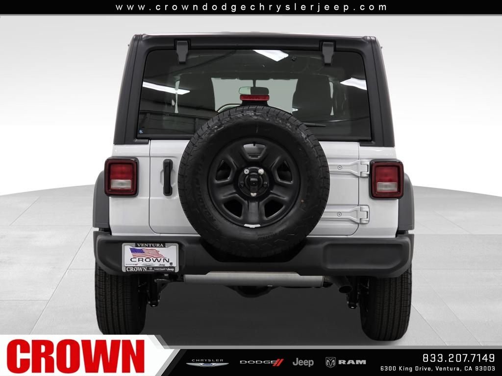 New 2026 Bright White Clear-Coat Exterior Paint Jeep Sport image 6