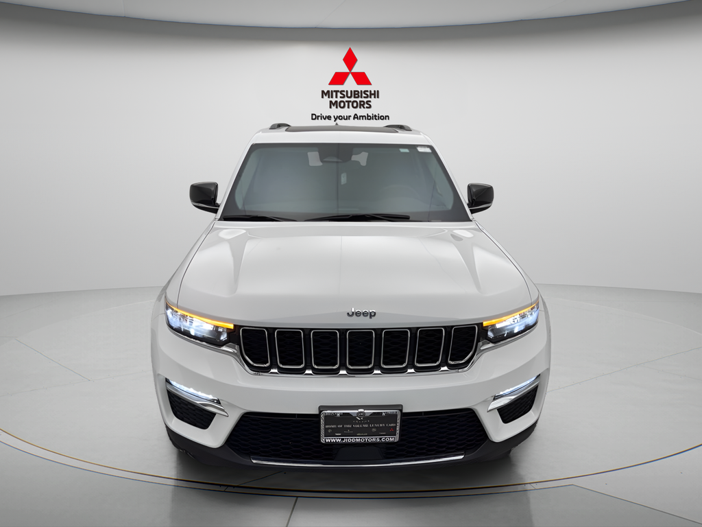 Used 2023 Bright White Clearcoat Jeep 4xe image 2