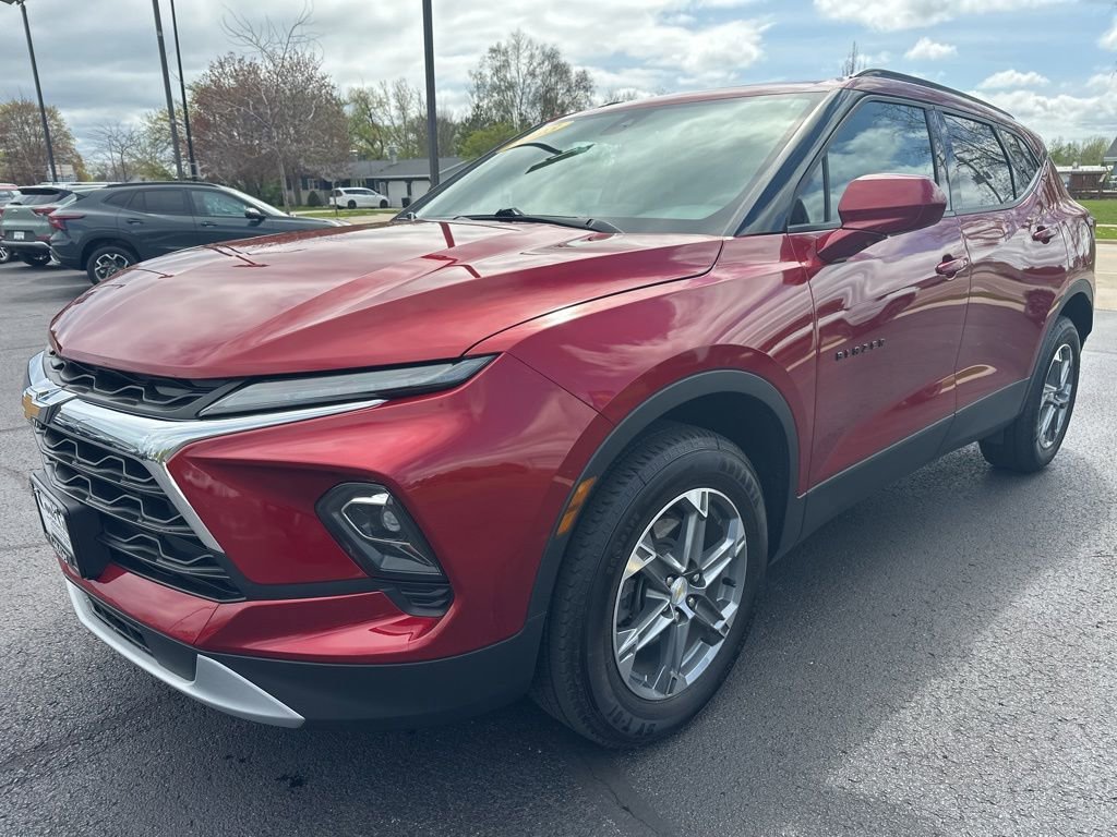 Used 2023 Radiant Red Tintcoat Chevrolet 2LT image 2