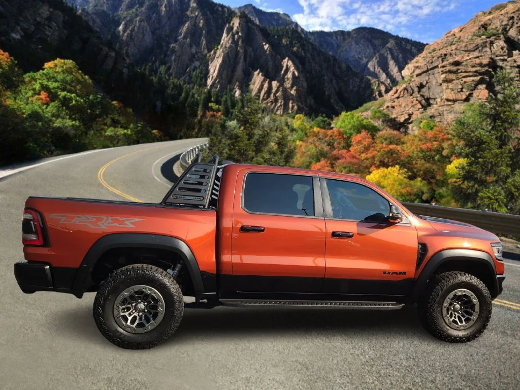 Used 2024 Orange Ram TRX image 2