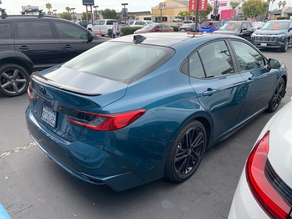 Used 2025 Blue Toyota XSE image 6