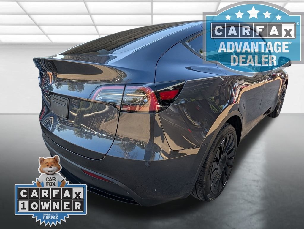 Used 2024 Gray Tesla Long Range Dual Motor All-Wheel Drive image 26