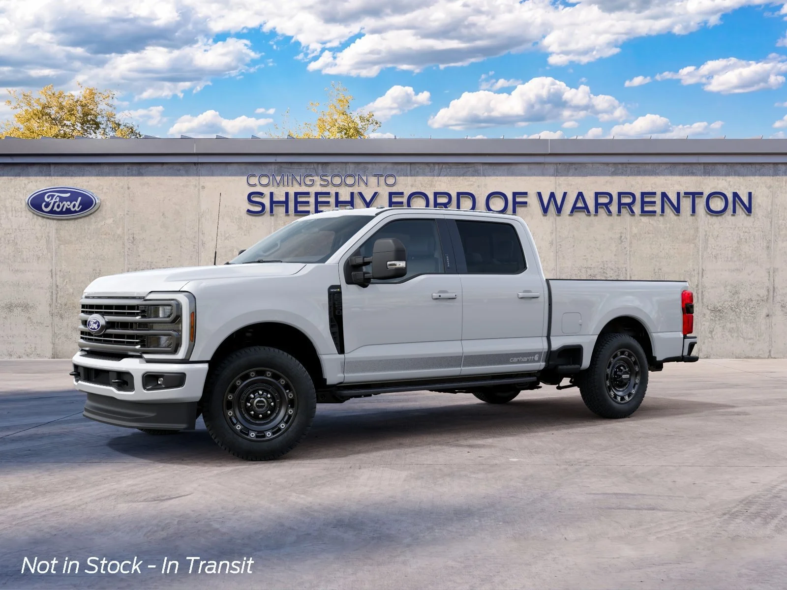New 2027 Oxford White Ford XLT image 3