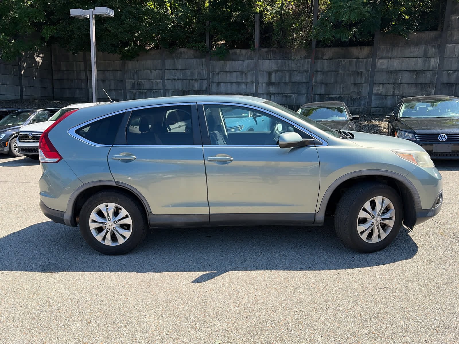 Used 2012 Opal Sage Metallic Honda EX image 2