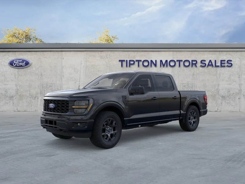New 2026 Agate Black Metallic Ford STX® image 1