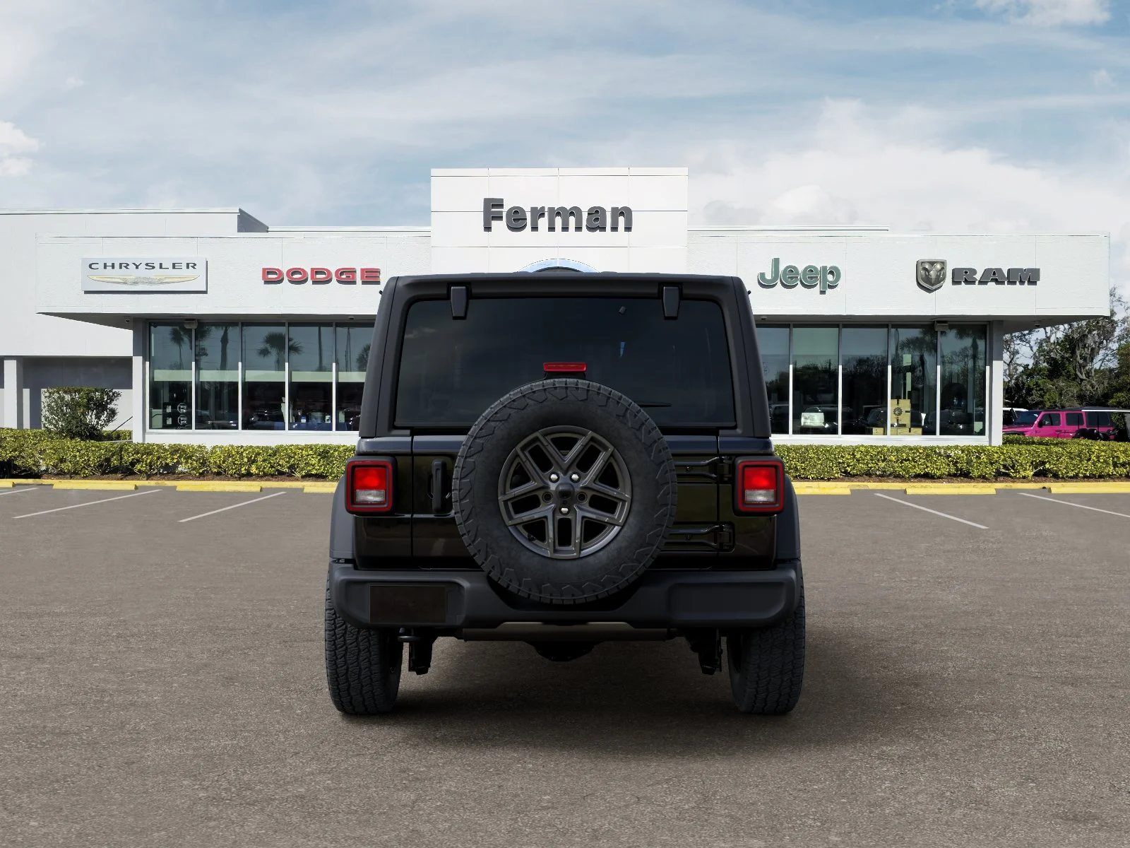 New 2026 Black Clear-Coat Exterior Paint Jeep Sport S image 39