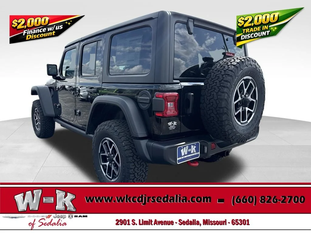 New 2026 Black Jeep Rubicon image 9