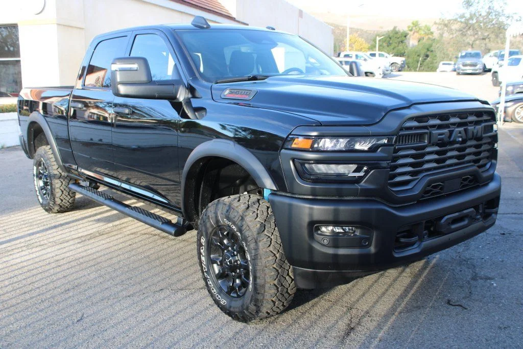 New 2026 Diamond Black Crystal Pearlcoat Ram Tradesman image 3