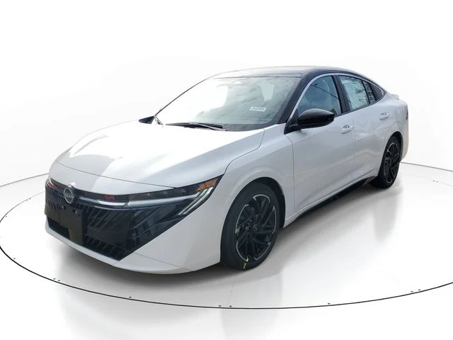 New 2026 Aspen White TriCoat / Super Black Two-tone Nissan SR image 2