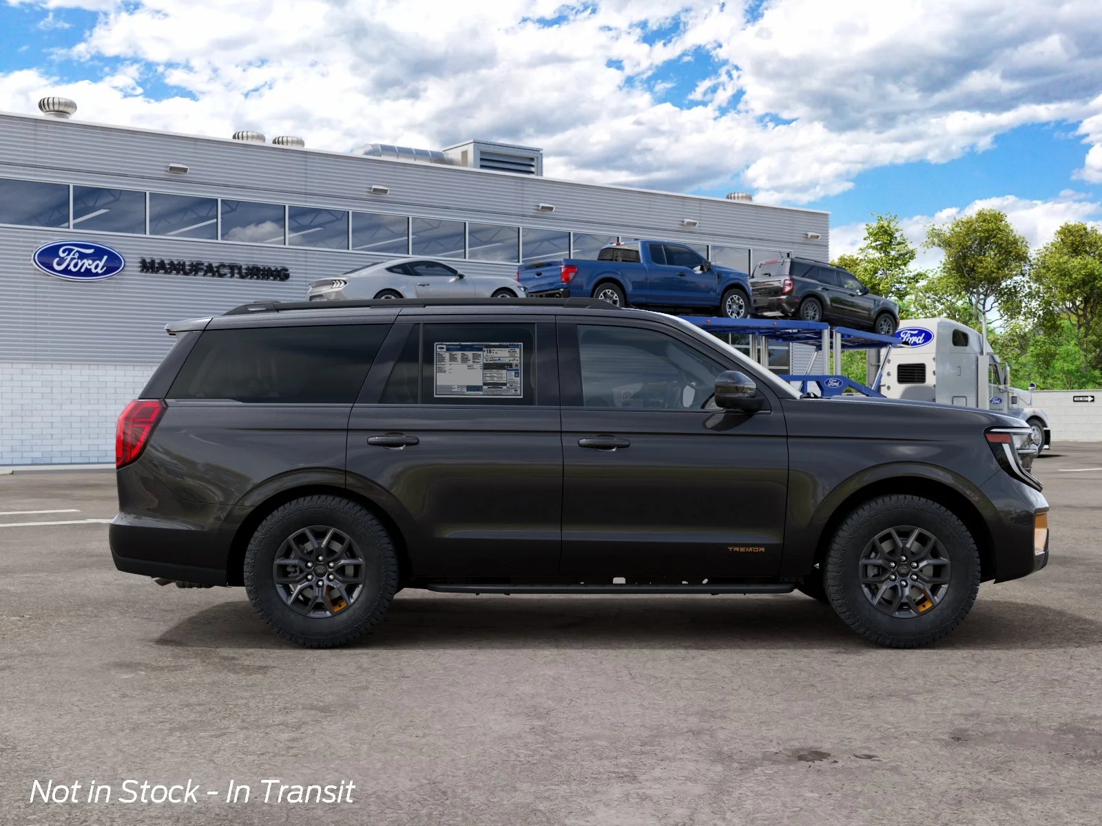 New 2027 Dark Matter Gray Metallic Ford Tremor image 5