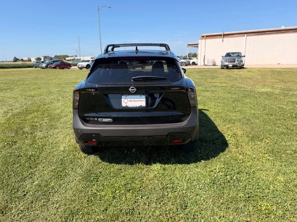 New 2026 Super Black Nissan SV image 6