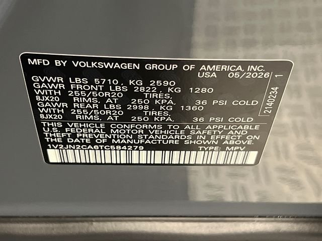 New 2026 Gray Volkswagen 2.0T SE w/Technology image 21