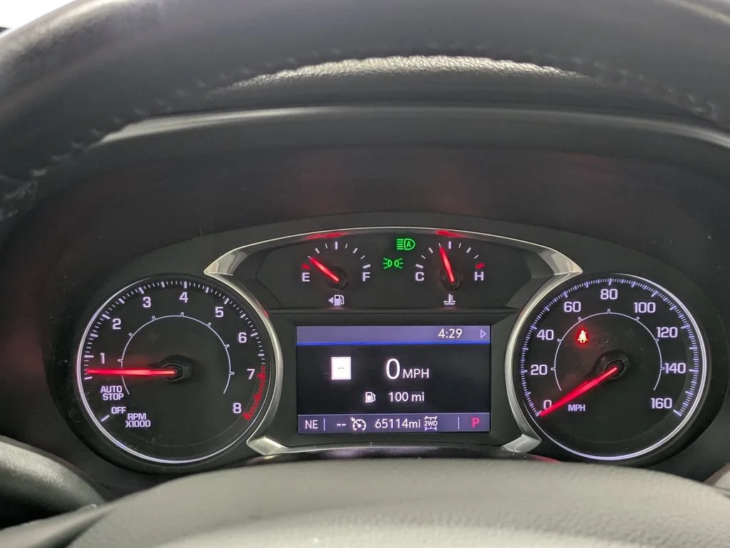 Used 2021 RED MAHOGANY METALLIC GMC AT4 image 24